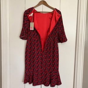 flippy pencil dress boden